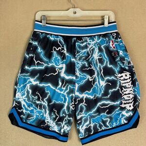RIPNDIP NBA Mesh Basketball Shorts‎ Lightning Graphic Small Nermal Lord Alien